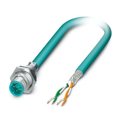 SACCBP-MSD-4CON-PG9/1,0-931SCO - Connettore a innesto per apparecchiatura a parete posteriore