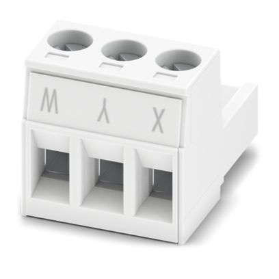 MSTB 2,5/ 3-ST WH BD:W-XSO - Connettore per circuito stampato