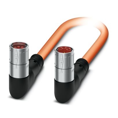 K-8E-M23MK/ 7,0-H00/M23FK-C5-S - Connettore a innesto in plastica stampata su entrambi i lati