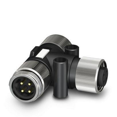SAC-4P-MIN-T/2XMIN FF VA - Distributore T sistema Bus