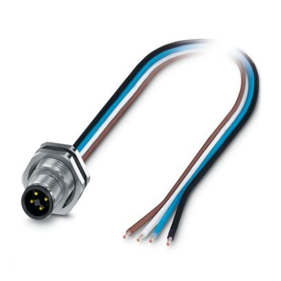 SACC-DSI-M12MST-4P-M16XL/0,25X - Connettore a innesto per apparecchiatura parete posteriore