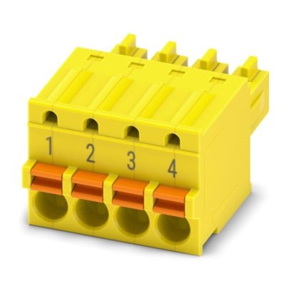 FK-MCP 1,5/ 4-ST-3,81 YEBD:1-4 - Connettore per circuito stampato