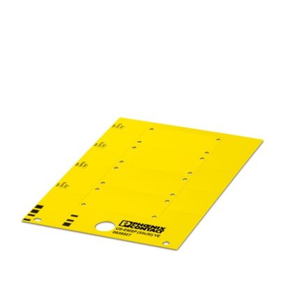 US-EMSP (50X30) YE - Identificatore di apparecchiature