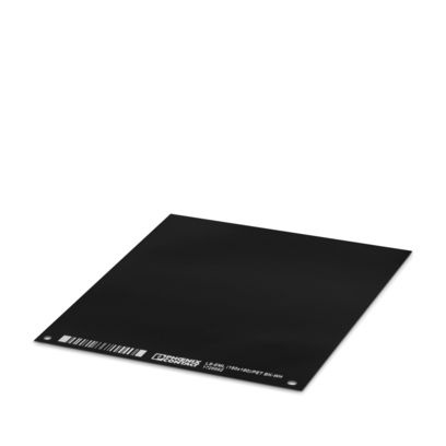 LS-EML (180X180)/PET BK-WH - Identificatore di apparecchiature