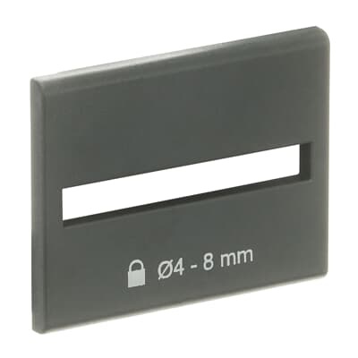 Lucchetto PLP Pos. D=4/6/8mm E1.2/3-XT7/M
