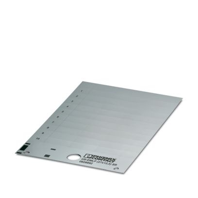 US-EMLP (27X12,5) SR - Targhetta in plastica
