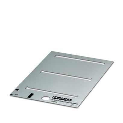 US-EMLP (85,6X54) SR/BM ID - Targhetta in plastica