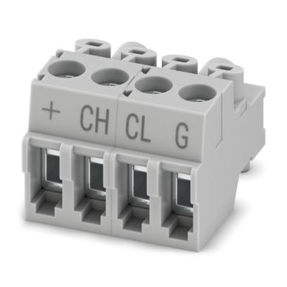 PT 1,5/ 4-PVH-3,5-A GY BD:+,G - Connettore per circuito stampato