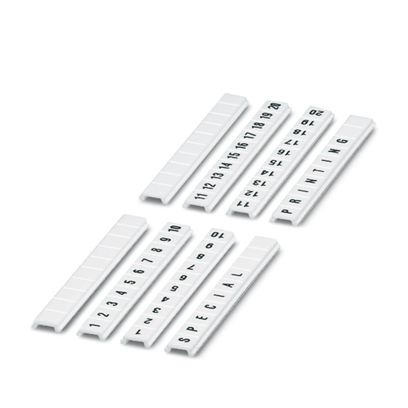 ZBF 5,LGS:FORTL.ZAHLEN 421-430 - Strisce di identificazione Zack