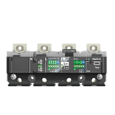 Interruttore automatico C Dip LSI In160A XT2 4p InN=100%