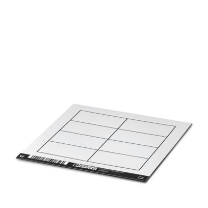 LS-EMP (75X38) WH - Identificatore di apparecchiature