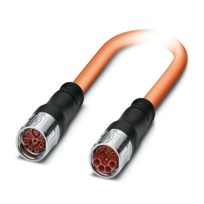 K-8E-M23F8/2,0-H00/M23F8-C5-S - Connettore a innesto in plastica stampata su entrambi i lati
