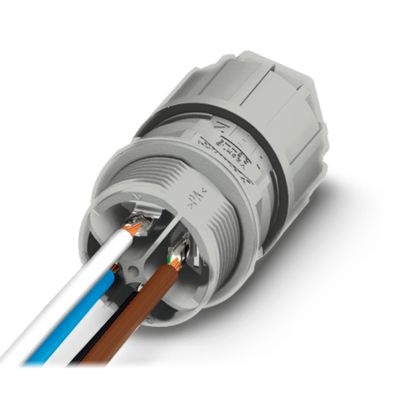 QPD W 4X2,5 9-14 M25 0,5 GY - Passaggio a parete