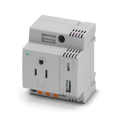 EO-AB/PT/LED/15-USB-A/C - Presa elettrica