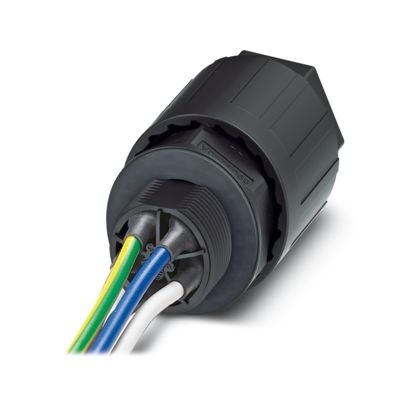 QPD W 4PE6,0 12-20 M25 1,0 BK - Passaggio a parete