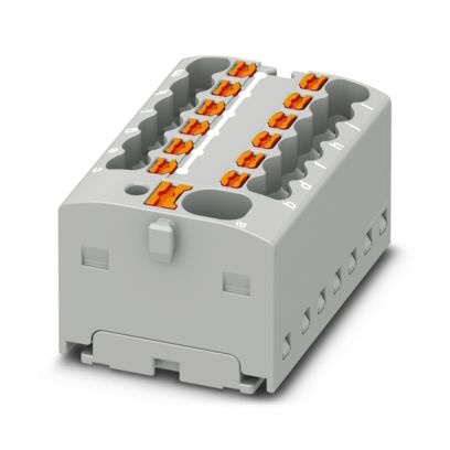 PTFIX 4/12X1,5 GY - Blocco di distribuzione