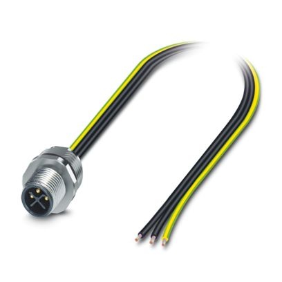 SACC-E-M12MSS-3P-M16/0,5 PEX - Connettore a innesto per apparecchiatura a parete frontale