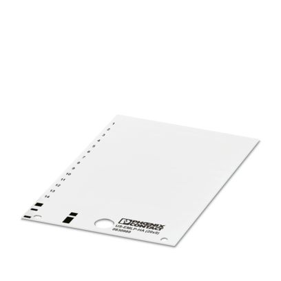US-EMLP-HA (20X9) - Targhetta in plastica