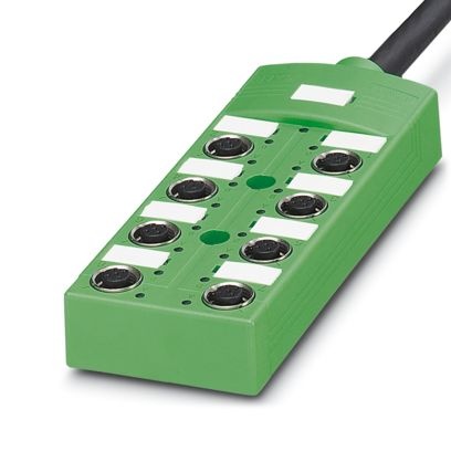 SACB-8/ 8-L- 1,0PUR M23FS BK - Scatola di distribuzione