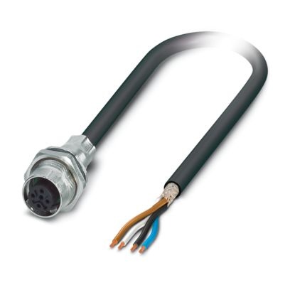 SACCBP-FS-4CON-M16/1,0-PUR SCOX - Connettore a innesto per apparecchio parete posteriore