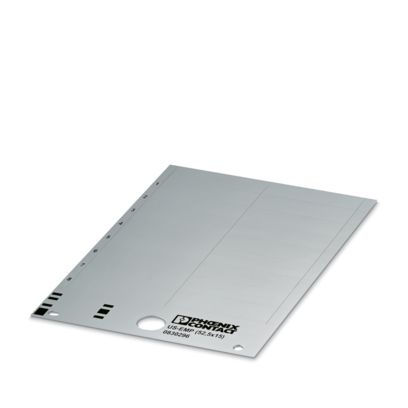 US-EMP (52,5X15) SR CUS - Targhette di identificazione ad incastro