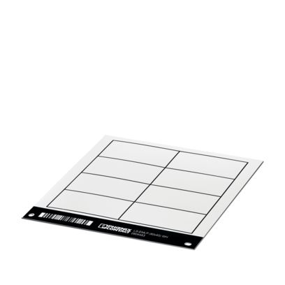 LS-EMLP (80X40) WH - Identificatore di apparecchiature