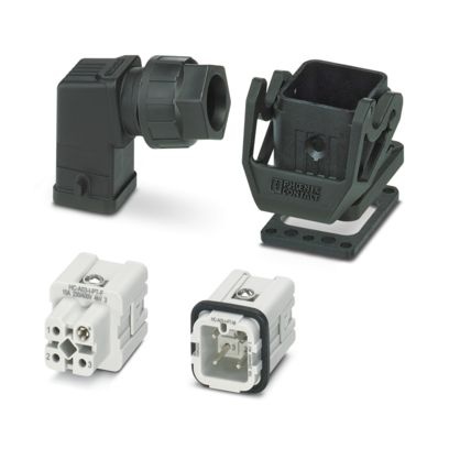 HC-STA-A03PT-BWS-HS-M20-PLRBK - Set di connettori