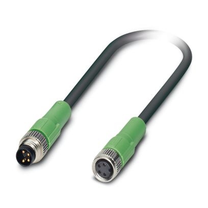 SAC-4P-M 8MS/0,6-PVC/M 8FS B-L - Cavo per sensore/attuatore