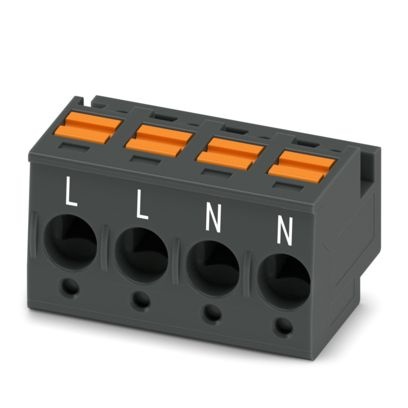 PTS 1,5/ 4-PH-5,0 BKBDWH:L,N - Connettore per circuito stampato