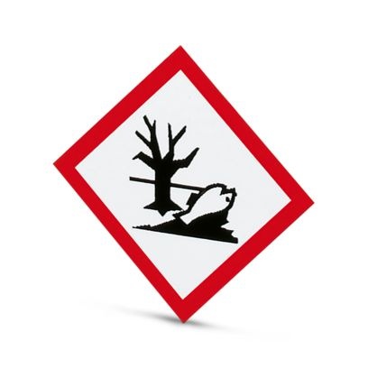 PML-GHS109 (13X13) - Targa per sostanze pericolose