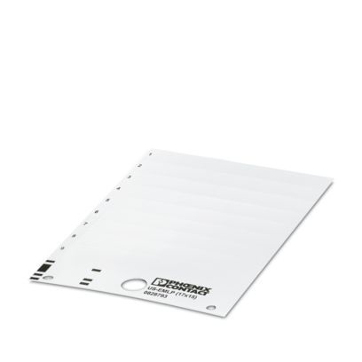 US-EMLP (17X15) - Targhetta in plastica