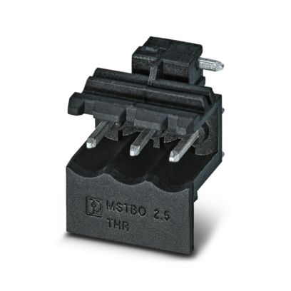 MSTBO 2,5/ 3 G1R THRR44 BK CR2 - Connettore fisso per circuiti stampati