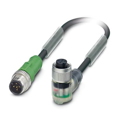 SAC-5P-M12MS/3,0-PVC/M12FR-3L - Cavo per sensore/attuatore