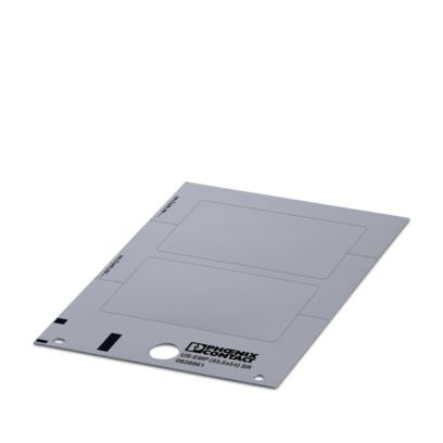 US-EMP (85,6X54) SR CUS - Targhette di identificazione a innesto