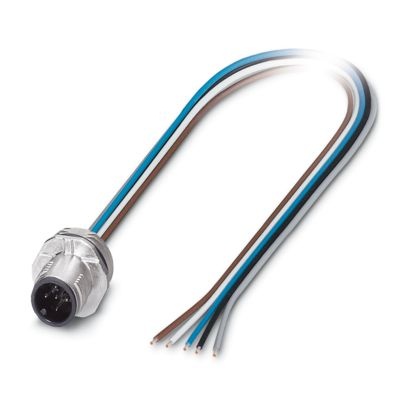 SACC-E-MS-5CON-M16/0,5 0,14SCO - Connettore a innesto per apparecchiatura a parete frontale