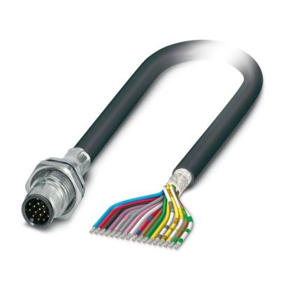 SACCBP-MS-17CON-M16/1,0-PVCSCO - Connettore a innesto per apparecchiatura parete posteriore