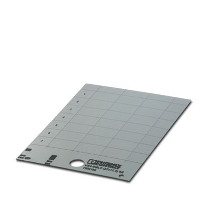 US4-EMLP (27X17,5) SR - Targhetta in plastica