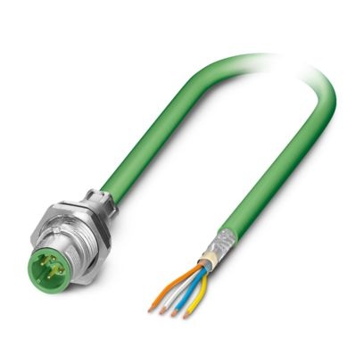 SACCBP-MSD-4CON-PG9/1,0-933SCO - Connettore a innesto per apparecchiatura a parete posteriore