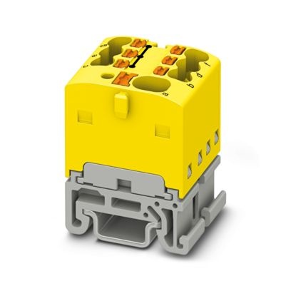 PTFIX 4/6X1,5-NS15A YE - Blocco di distribuzione