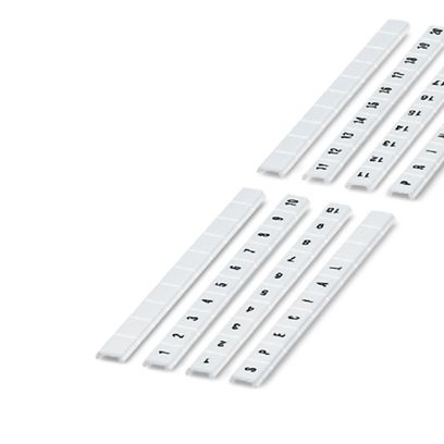 ZBF 7,5,LGS:FORTL.ZAHLEN 11-20 - Strisce di identificazione Zack