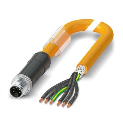 SAC-6P-M12MSM/10,0-PVC PE SH - Cavo di alimentazione