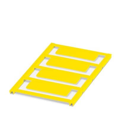 UC-EMLP (49X15) YE - Targhetta in plastica