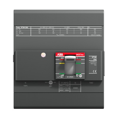 XT3N 250 TMD 125-1250 4p F F InN=100%