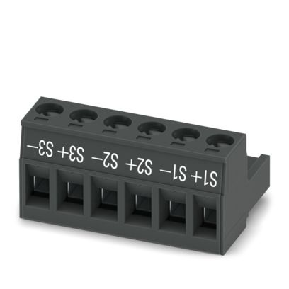MSTB 2,5/ 6-ST-5,08 BK BDWH:NZ - Connettore per circuito stampato