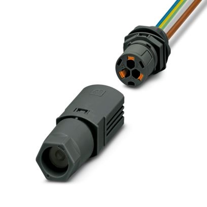 IPD WD 3P2,5 1,0 M20 BK - Passaggio a parete
