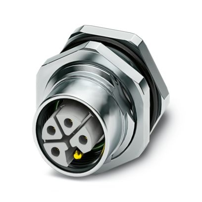 SACC-DSI-M12FSL4FEM16XL-L180GRX - Connettore per dispositivo a montaggio su pannello posteriore