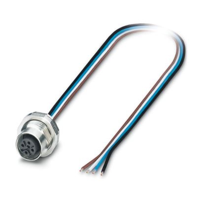SACC-DSI-M12FS-4CON-PG9/0,5 VA - Connettore a innesto per apparecchiatura a parete posteriore