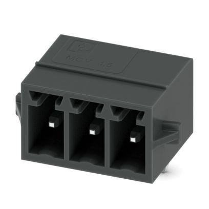 MC 1,5/ 3-G-3,5-RN BK - Connettore fisso per circuiti stampati