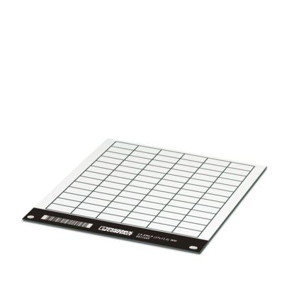 LS-EMLP (27X12,5) WH CUS - Identificatore di apparecchiature