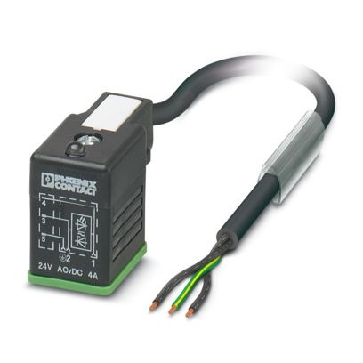 SAC-3P- 5,0-PUR/B-1L-S - Cavo per sensore/attuatore